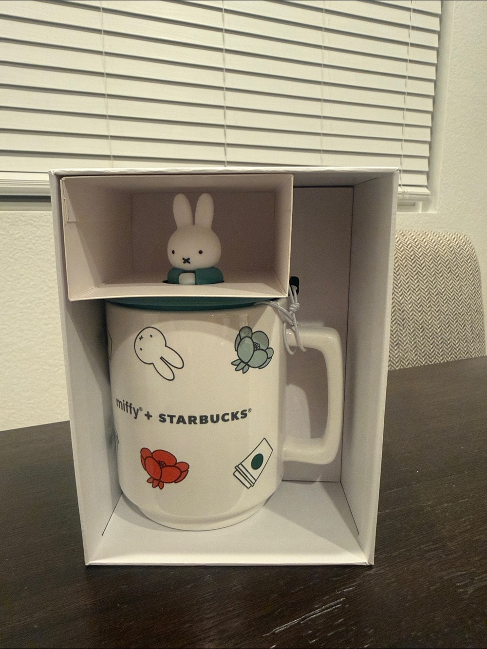 Miffy Starbucks limited-edition Starbucks ceramic mug features a Miffy character - Picture 3 of 5